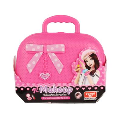 China New Arrival Beautiful Pretend Play Cosmetics Makeup Set Toy For Girls 20*5.5*20CM for sale