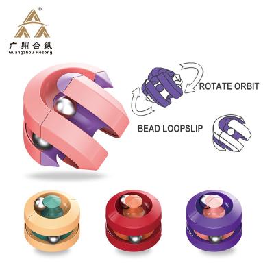 China Stess Relief Decompressure Relax Bead Orbit Cube Best-Selling Finger Sticky Person Toys for sale