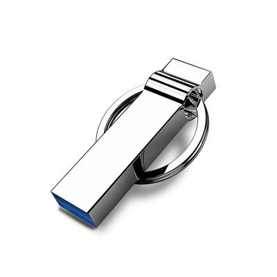 China Metal Drive 128GB USB Flash Drive 16GB 32GB 64GB Key Chain USB Memory Stick 3.0 Waterproof Flash Drive for sale