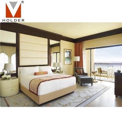 China HT-286 hilton custom wholesale modern custom made 5 star hotel arabic luxury design bedroom furniture for hotel for sale