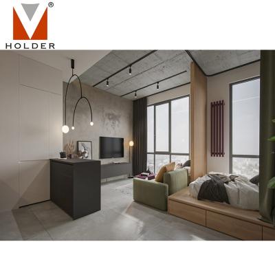 China HAD-009 Modern Hotel Project Contract Furniture Bedroom Hotel Residence Solid Wood Room for sale