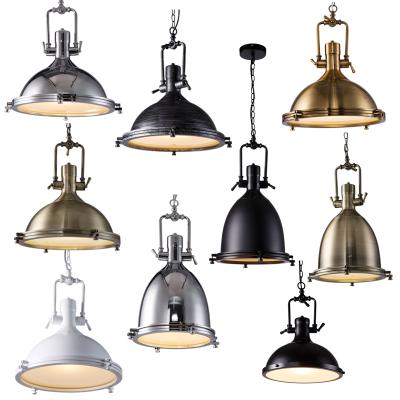 China Modern Different Style Nordic Industrial Cafe People Iron Heavy Metal Pendant Lamp for sale