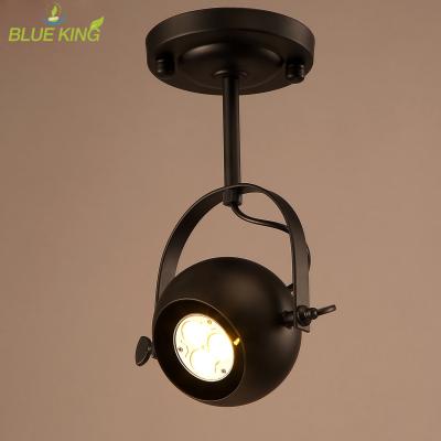 China Outdoor Mounted Single Led Attic Mini Wrought Iron Kitchen Ceiling Spot Light Fixtures For Restaurant for sale