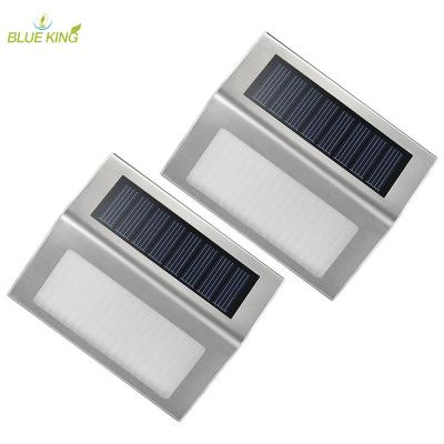 China Rainstorm proof; High Quality IP65 Stainless Steel Waterproof Solar Step Light Waterproof Outdoor Solar Garden Stair Light for sale