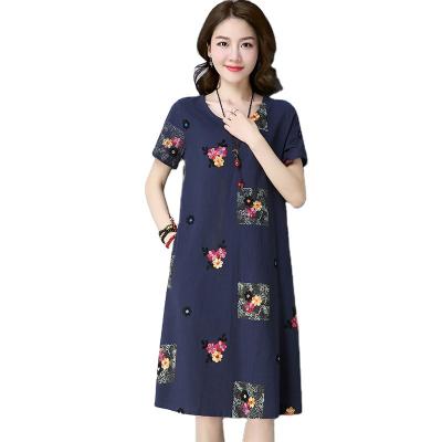 China Fashion Anti-Static Chinese Comfort Canvas Dress for sale