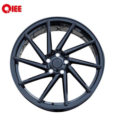 China ALLOY Q67 Full Black Coating 19 Inch 5x108 Forged Wheels Rims For Jaguar for sale