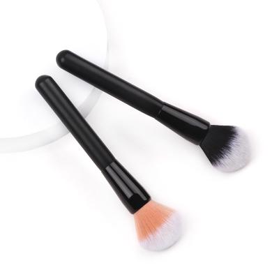 China Professional Private Label Foundation Brush 1pc Smudge Brush Round Head Blush Single Powder Makeup Brushes for sale