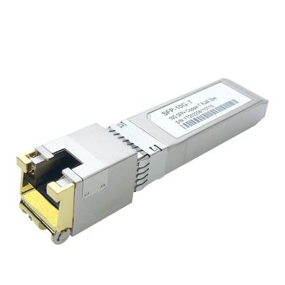 China RJ45 Connector, Huawei Mikrotik 10M/100M/1000M Adaptive FTTH 10M/100M/1000M Adaptive Electrical FTTH Port SFP Module 100m Arista Compatible H3C for sale