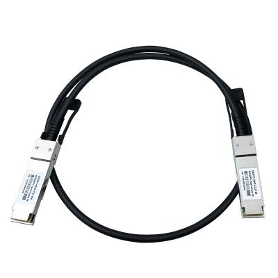 China QSFP to QSFP 40GBase DAC Cable QSFP-40G-CU1M 1m Length QSFP-40G-CU1M for sale