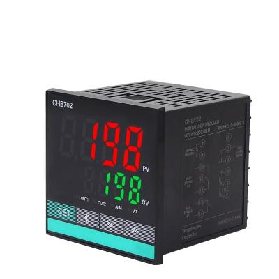 China CHB702 Multy Input Dual Output SSR Relay PID Temperature Controller AC 220V 24V Digital Thermostat CHB702-relay for sale