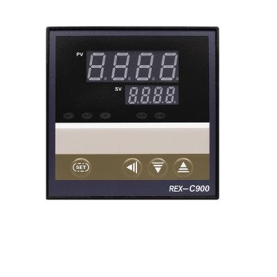 China REX C900 96*96 Relay SSR Thermocouple Thermocouple Input PID Control Multi Temperature Controllers with LCD Display REX-C900 SSR Indicator for sale