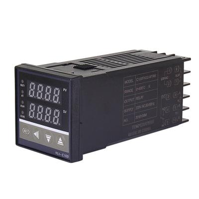 China REX C100 Intelligent Dual Display PID Thermocouple Temperature Controller with SSR and Relay Output REX-C100 FK02-M-AN for sale