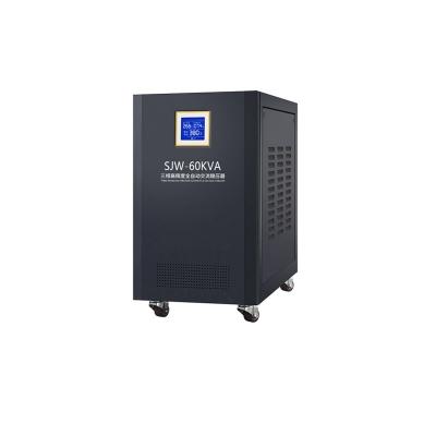 China JIW 60KVA 380V AC Voltage Protector Automatic Voltage Regulator Stabilizer for Industrial Equipment for sale