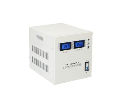 China TND5000 Electrical Equipment Servo Motor Control Stabilizer Automatic Voltage Regulator for sale