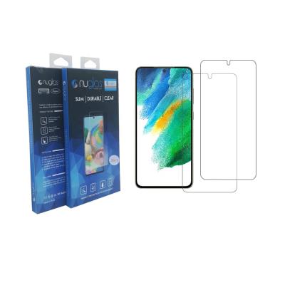 China Mobile Phone 2 Pack Wholesale 0.3mm 9H 2.5D Tempered Glass Phone Screen Protector For SAMSUNG S21 Fe for sale