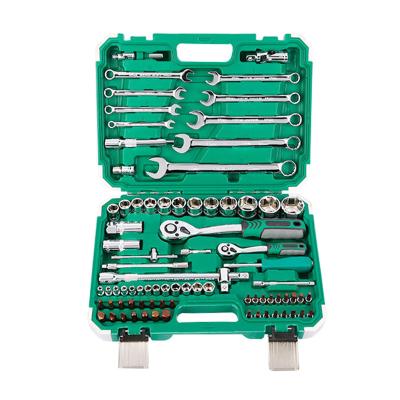 China Auto Repair Socket Set Socket Wrench Set 82PCS Auto Repair Socket Wrench Set Repair Kit Wrench Socket Set Car for sale