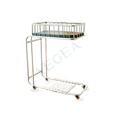 China AG-CB016 China Beautiful Plastic Movable Adjustable Kids Medical Bed for sale