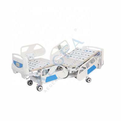 China Five Functions Embedded Operator Medical Furniture By AG-BY004 Wholesale Hospital Bed Electronic Paralyzed Patient for sale