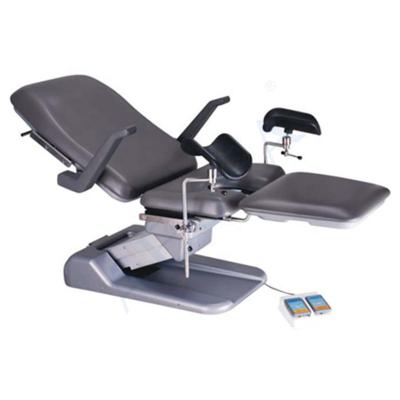 China Yes AG-S102C Examination Labor Hospital Used Surgical Electric Gynecology Examination Chair Portable Price for sale