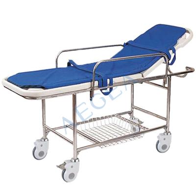 China ABS AG-HS013 Professional Bed Panel Rear Section Adjust Manual Patient Transport Stretcher Trolley To Hospitals AG-HS013 for sale