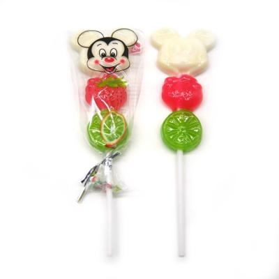 China halal kids lover lollipop mickey mouse hard lollipop candy zu verkaufen