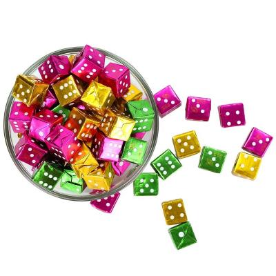 China cube dice chewing bubble gum candy dice bubble gum for sale