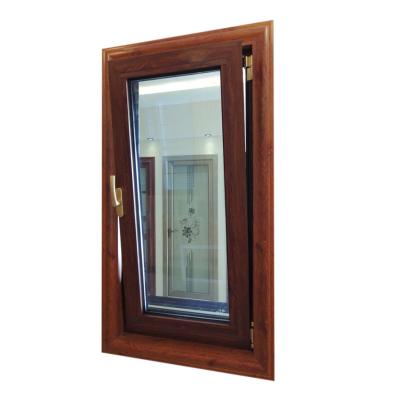 China Nuevo diseño de venta caliente Ventana profesional de doble acristalamiento Casement de inclinación y giro en venta