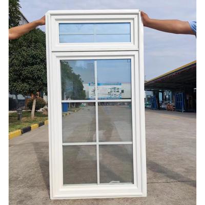 China In Swing Egress Casement Fenster Tür Weiß PVC UPVC Profil zu verkaufen