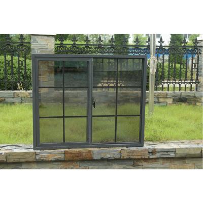 China Ventanas deslizantes de UPVC de aislamiento térmico con pantalla de mosca de fibra de vidrio y baja conductividad en venta