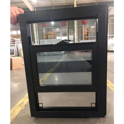 China Vinyl Tilt UPVC Single Hang Window Low U Factor para Colonial à venda