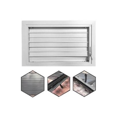 China Customized Size Aluminum Louver Window For End Applications for sale