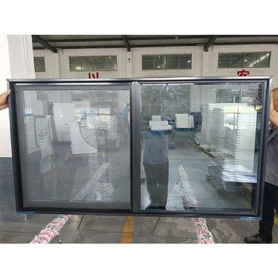 Cina Griglia in acciaio inossidabile Fligo schermo American upvc finestra scorrevole ISO9001 CE  NFRC in vendita