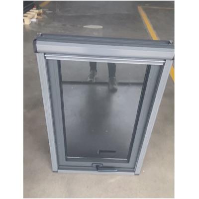 China Double Glazed White UPVC Awning Window Basement ODM for sale