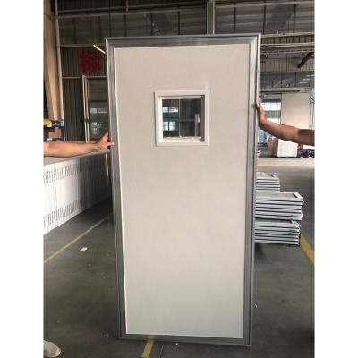 中国 WPC インテリア UPVC サイド ドア 住宅用レディメイドPVC ドア 販売のため