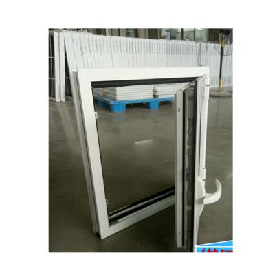 China Customized Aluminum Tilt And Turn Windows Upvc Windows Open Outwards for sale