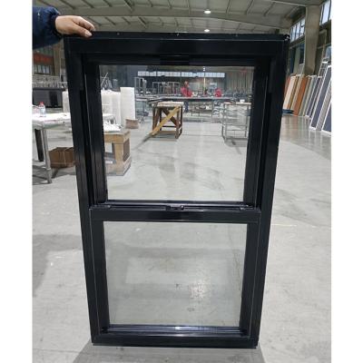 China 90mm Tilt Double Aluminium Hang Window 36x46 Op maat Te koop