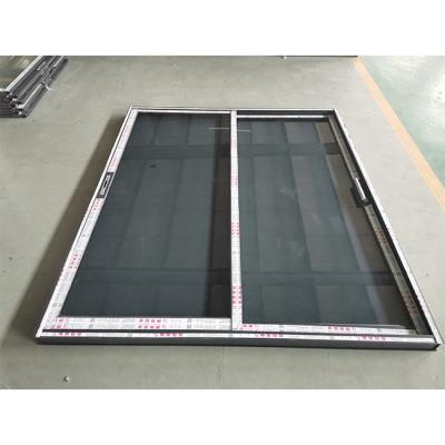 中国 UPVC Sash アルミニウム スライディング ウィンドウとドア インビジブルタッチロック 販売のため