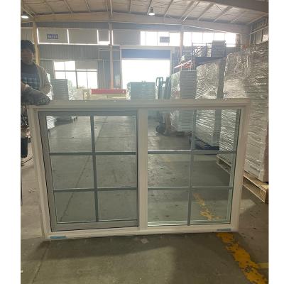 China Diseño de ventana corredera de estilo americano La combinación perfecta de estilo y comodidad en venta