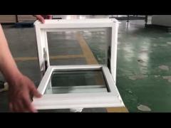 Soundproof UPVC Tilt Small ventilated Windows