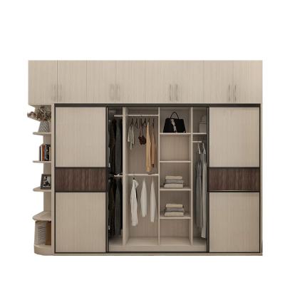 China Modern Durable Bedroom Wardrobe Color Combination Width 100 Wardrobe Closet System For Heavy Duty Hanging Clothes With Doors for sale