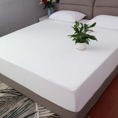 China Waterproof 5 Sides Protector Soft Breathable Waterproof Cotton Fitted Mattress Protector for sale