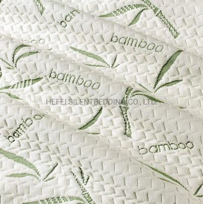 China Waterproof Anti Bacteria Bamboo Fiber Air Layer Mattress Cover Protector For Home for sale