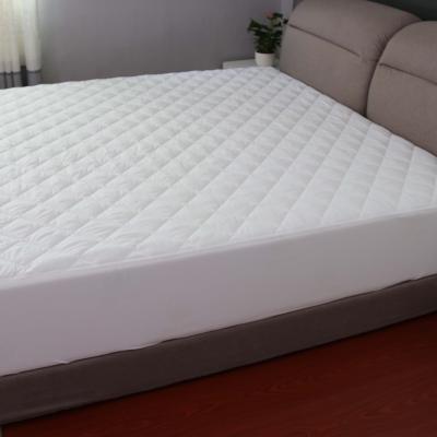 China Premium Quality 100% Hypoallergenic Cotton Quilted Mattress Protector Waterproof Waterproof for sale