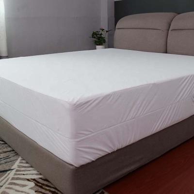 China Waterproof anti dust mite bed insect proof zippered waterproof mattress cover encasement for sale