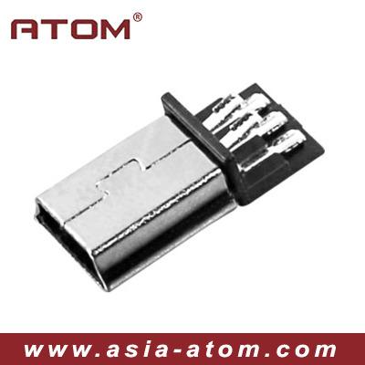 China Computer Solder 8 Pin Mini USB Male Connector for sale