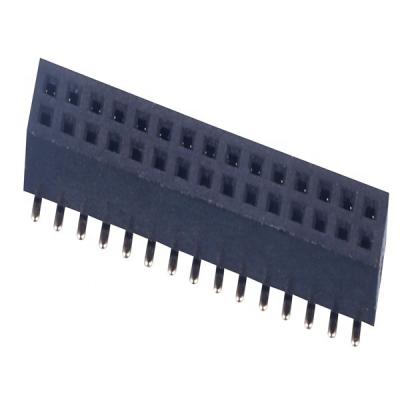 China PCB 1.27, 2.0, 2.54, 3.96, 5.0, 5.08mm Pitch Female Smt Smd Type Pin Header for sale