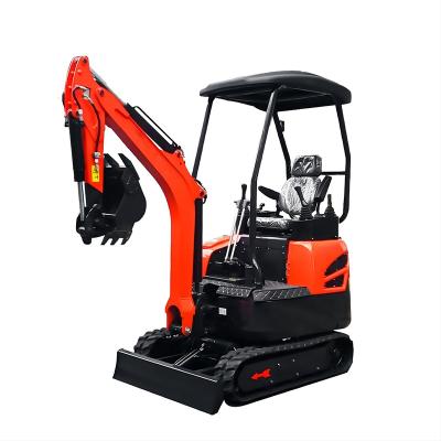 China New Excavator Machine Electric Crawler Small Digger Micro Bagger Multifuction Hydraulic Mini Excavators 1.2 Ton for sale