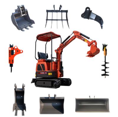 China Multifuction 1 Ton Mini Excavator 10 Closed Cabin With EURO V Emission Engine Minibagger for sale