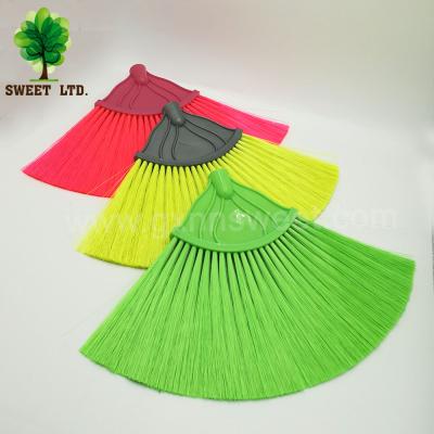 China Wooden Plastic Broom Handle China Cleaning Brush Cover Wood Sticks Flower Broom For Outdoor for sale