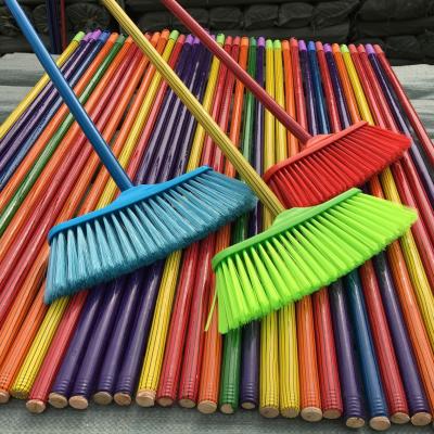 China 120*2.2cm Home Hot Sale To Peru Market Good Quality PVC Coated Wooden Broom Handle for sale